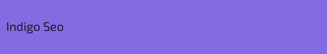Indigo Seo